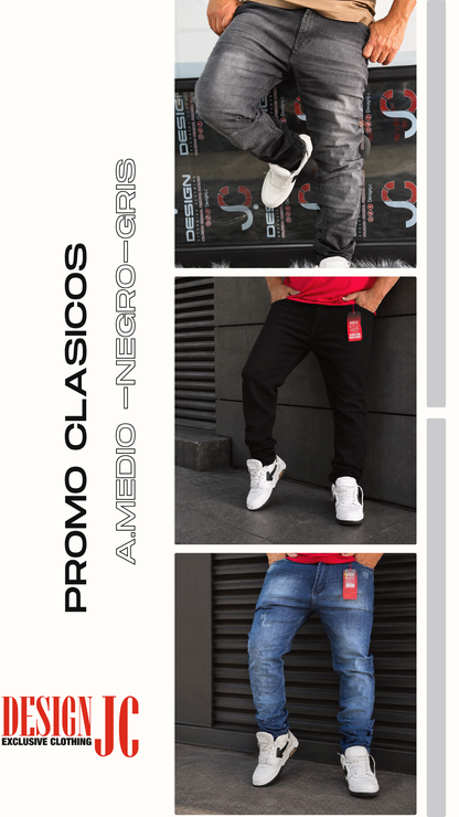 TRIO PANTALONES CLASICOS