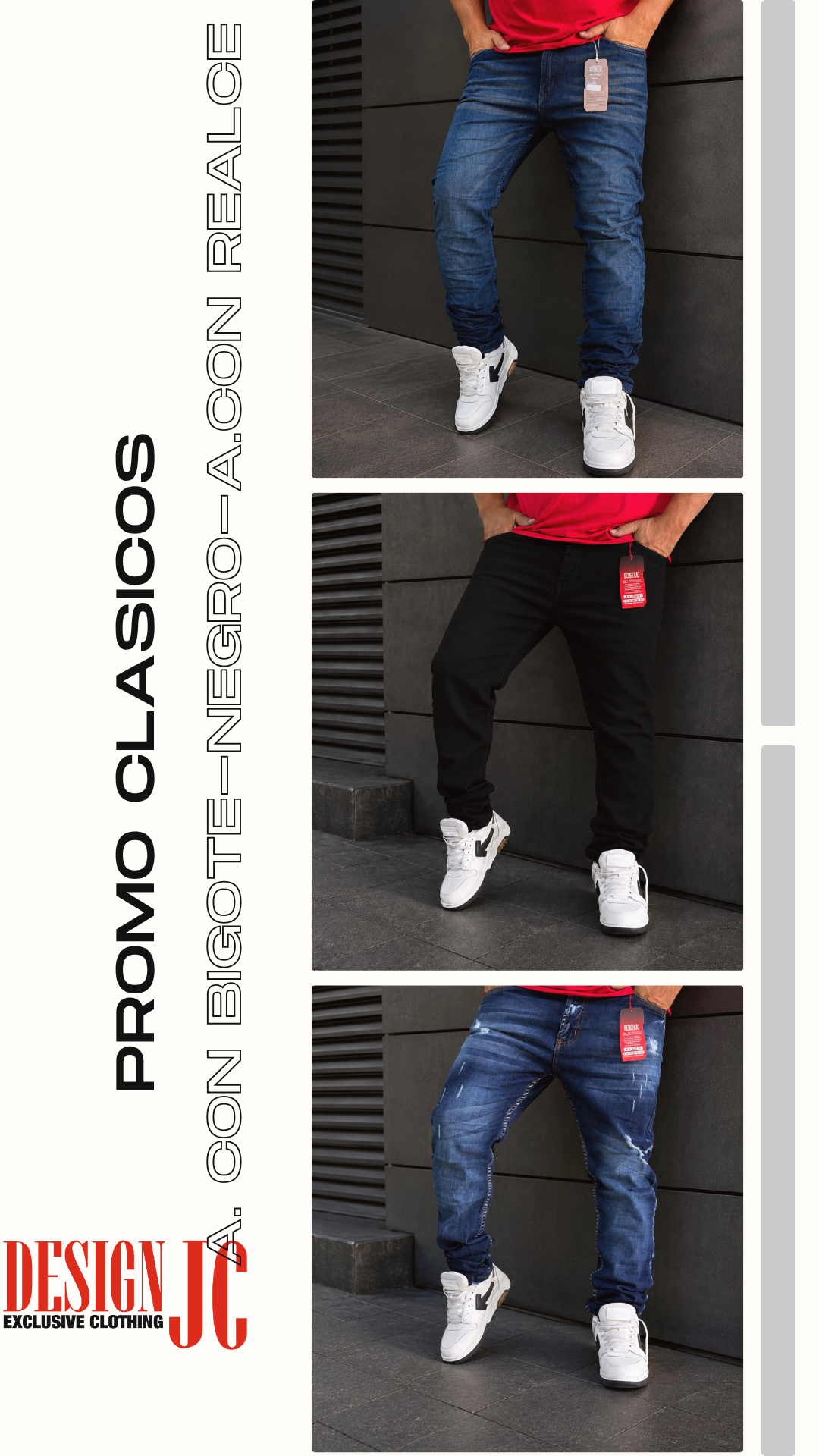 TRIO PANTALONES CLASICOS