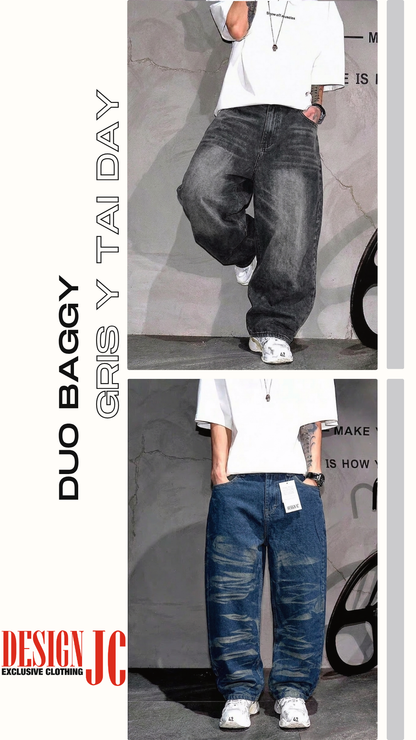 DUO PANTALÓN BAGGY